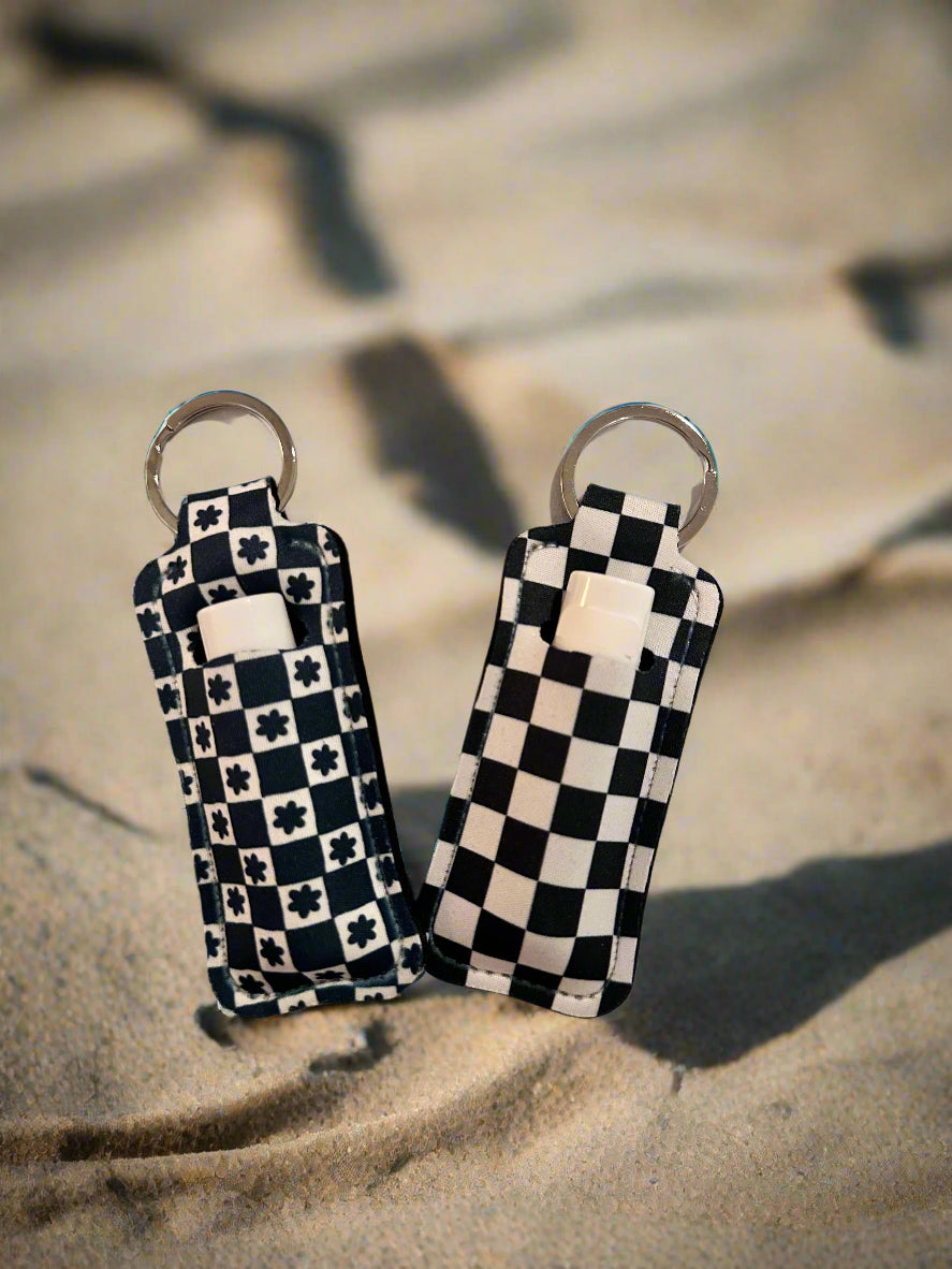 Chapstick Holder Keychain! With or without chapstick