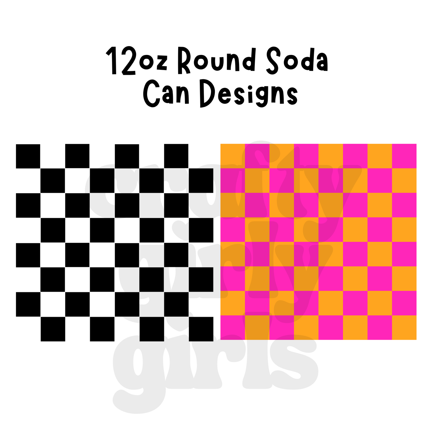 Wholesale 12oz Round Soda Can Sleeves - 5pc Pack