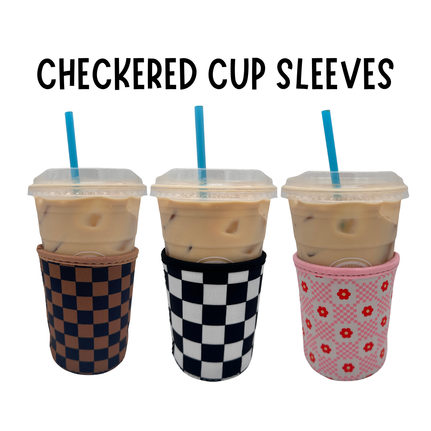 WHOLESALE Coffee Sleeves Coozies - Sweat Proof - 8pc Pack - Drinkware, Bottle, Cup Accessories