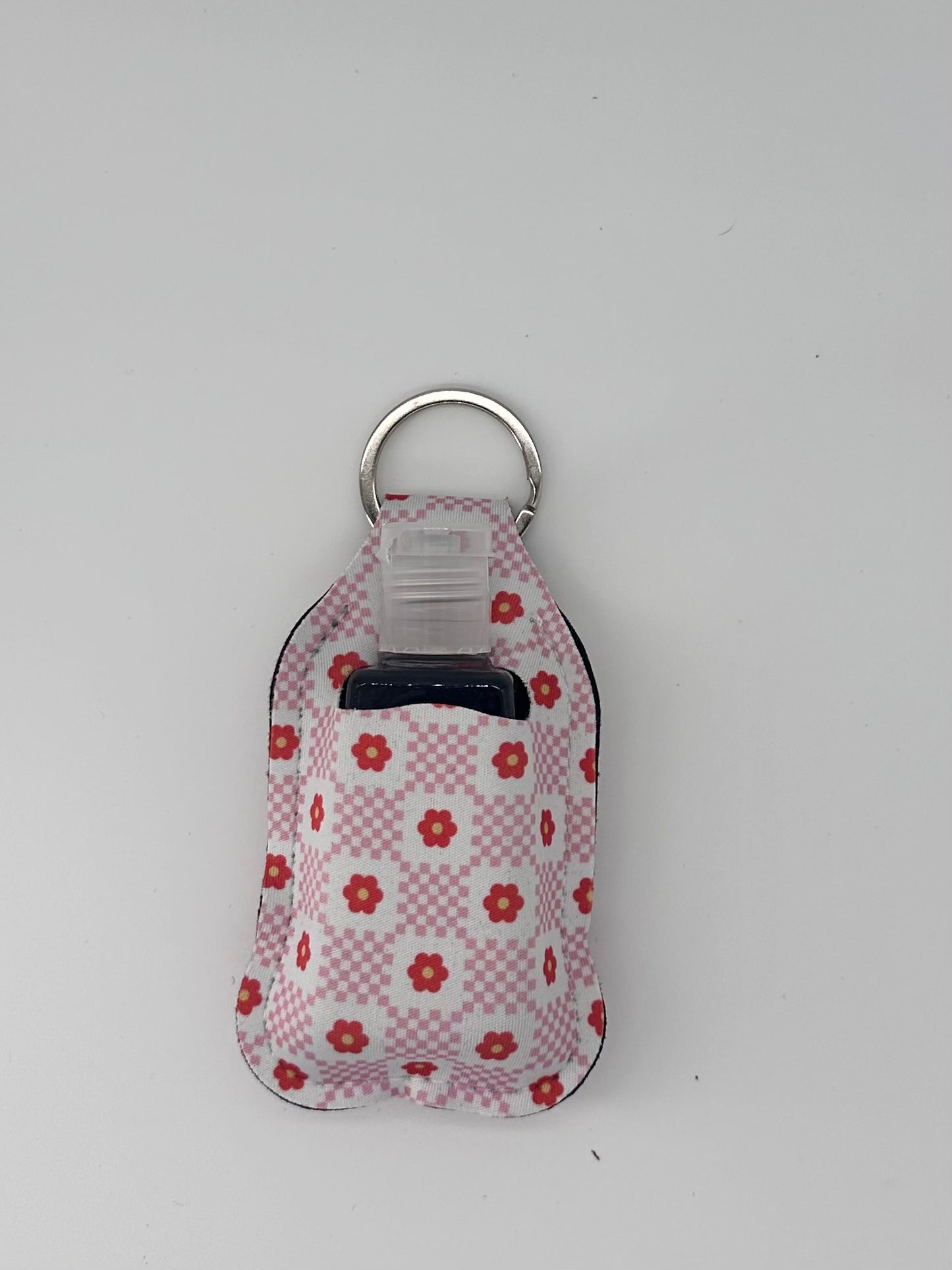 Hand Sanitizer Holder Keychain - Sanitizer Included
