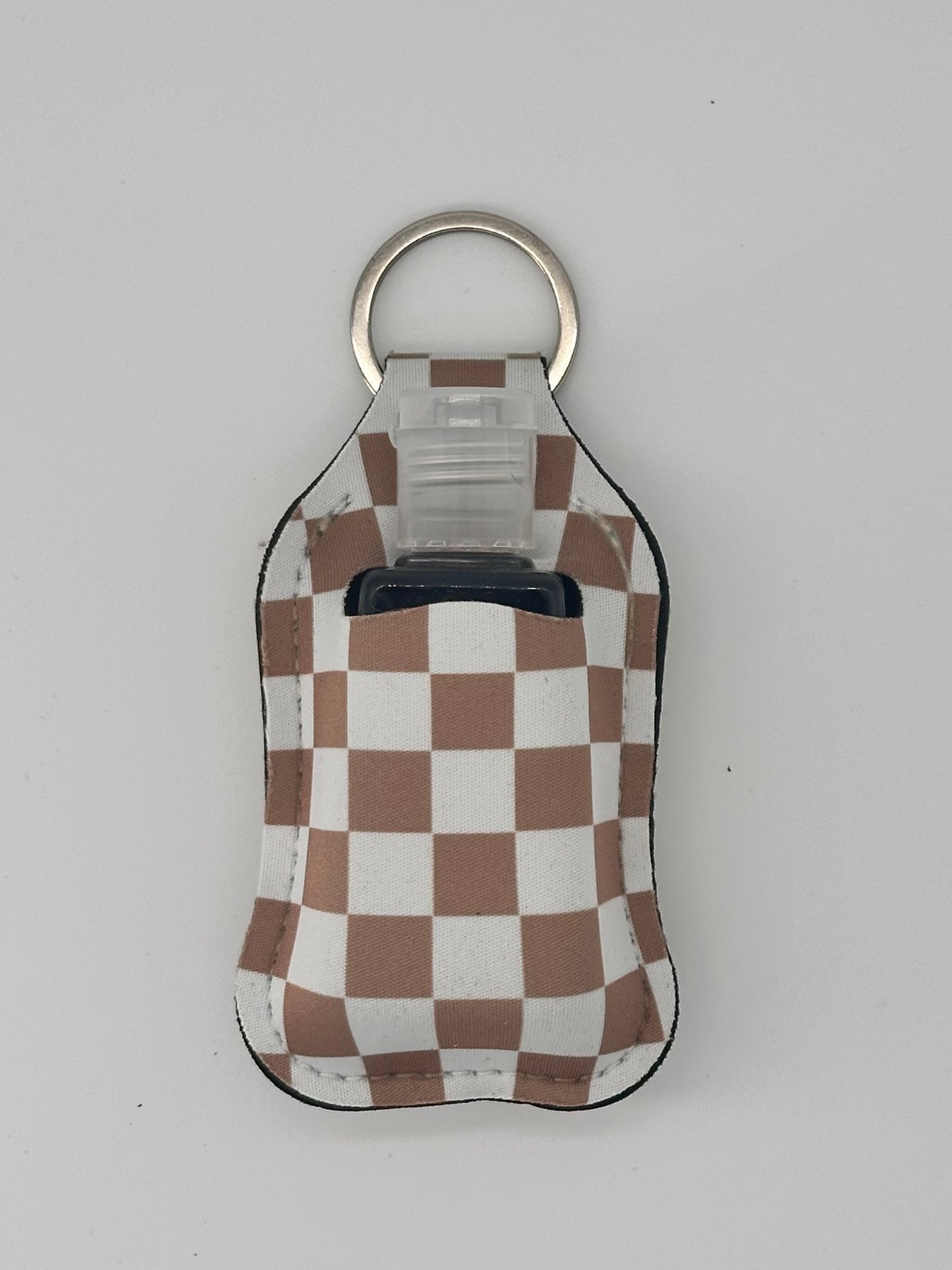 Hand Sanitizer Holder Keychain - Sanitizer Included