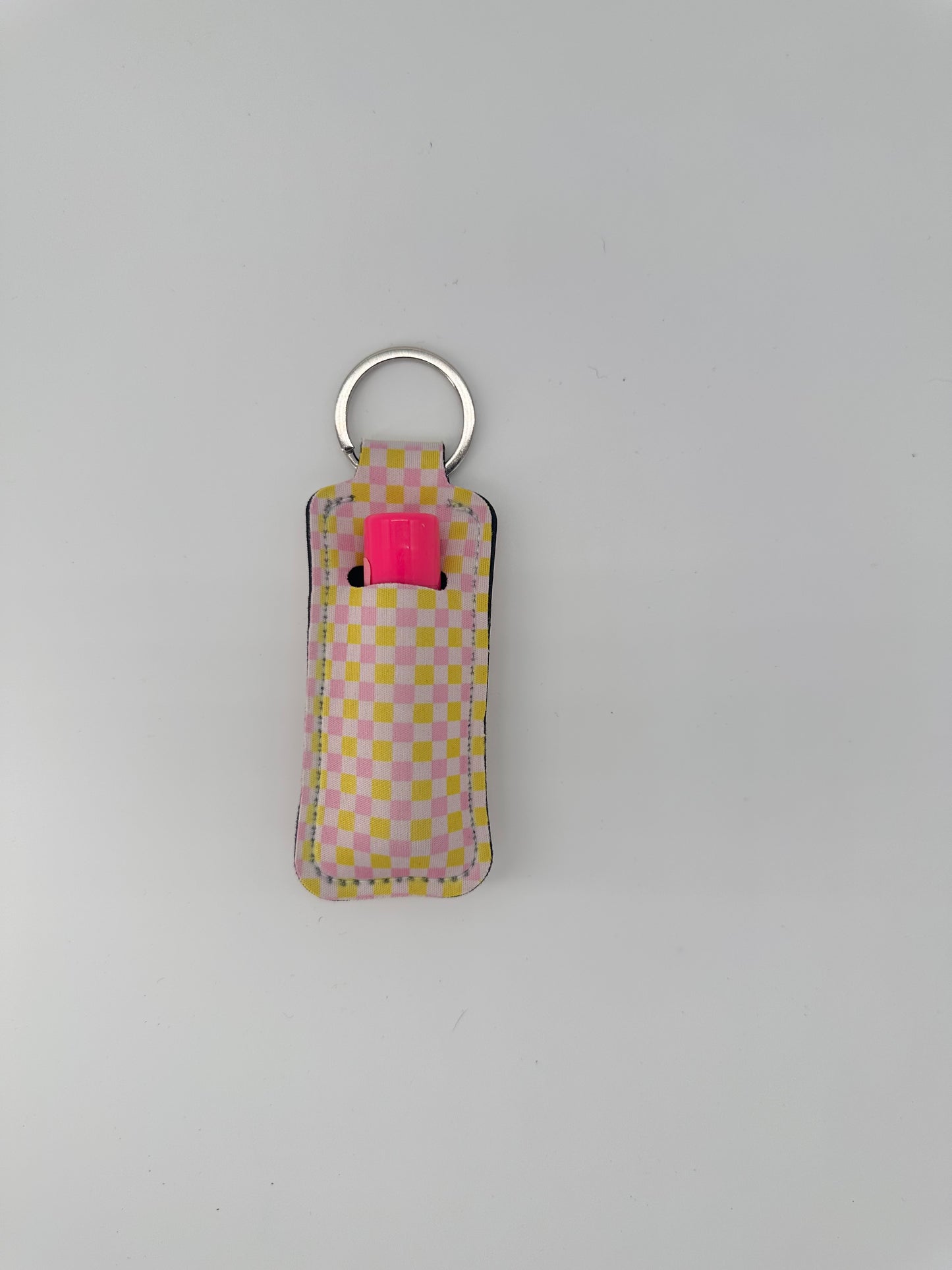 Chapstick Holder Keychain! With or without chapstick
