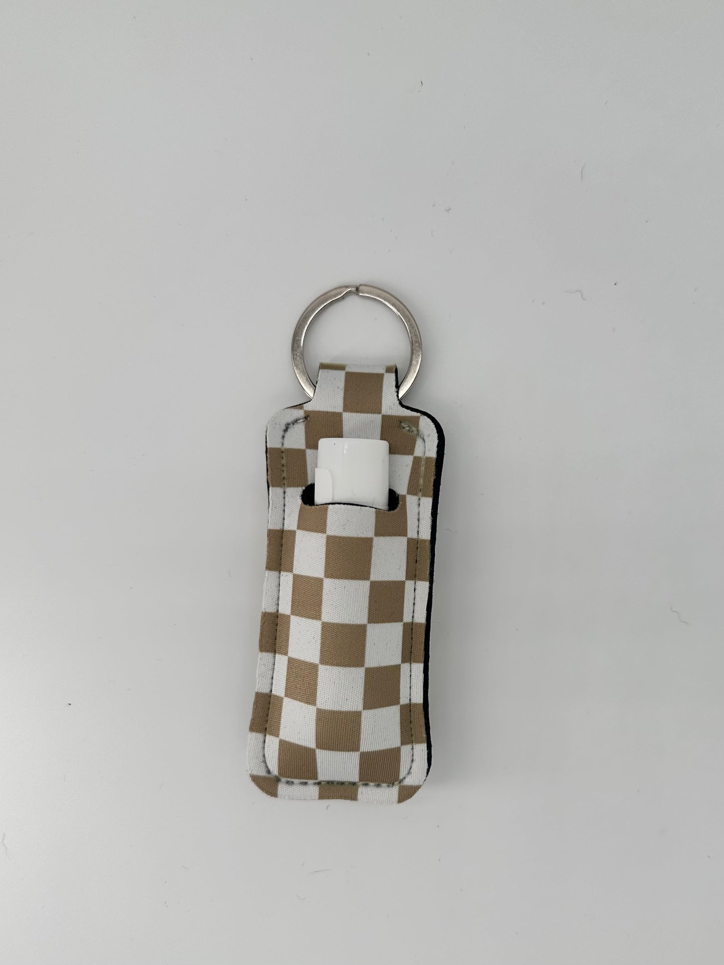 Chapstick Holder Keychain! With or without chapstick