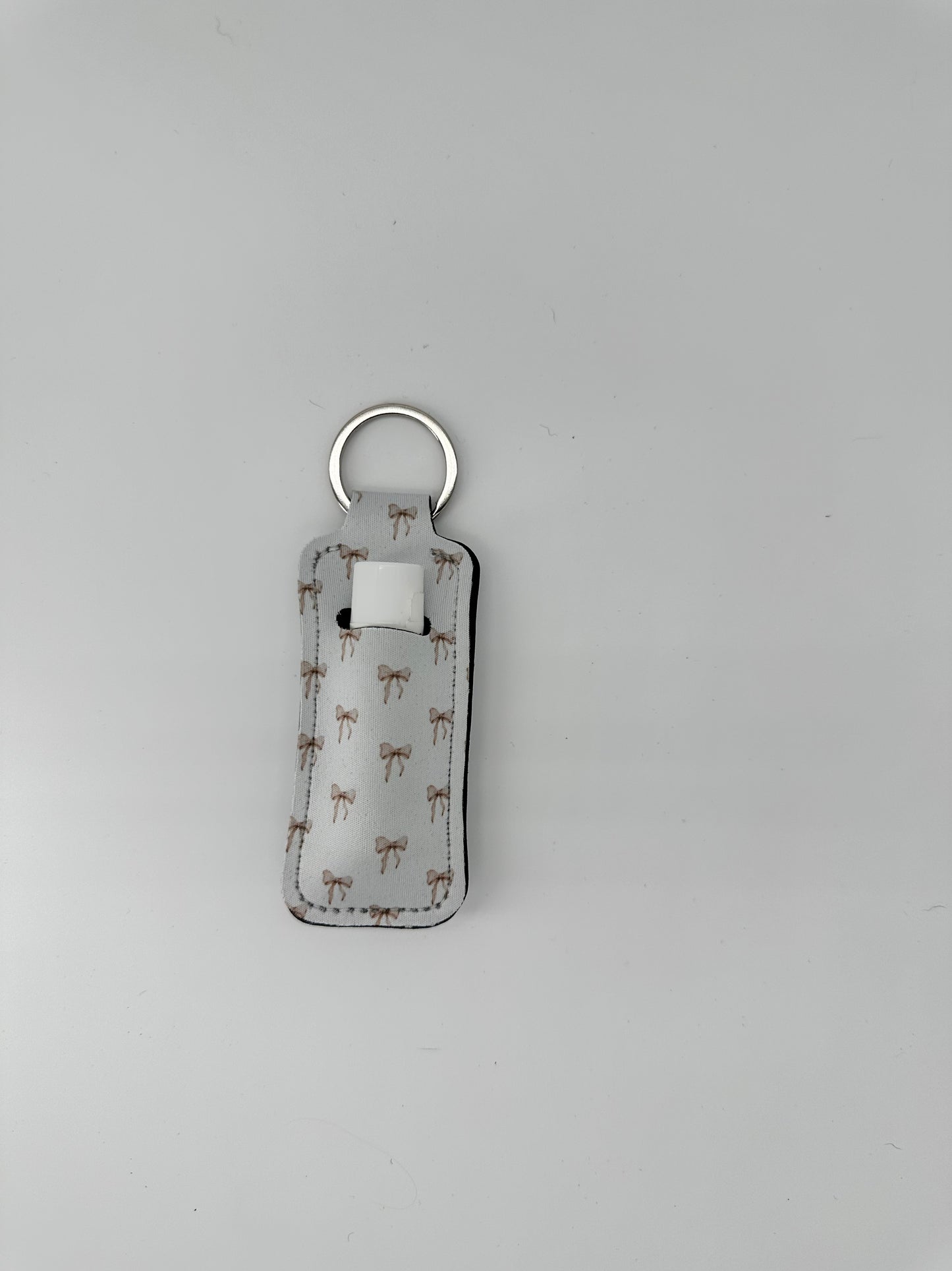 Chapstick Holder Keychain! With or without chapstick