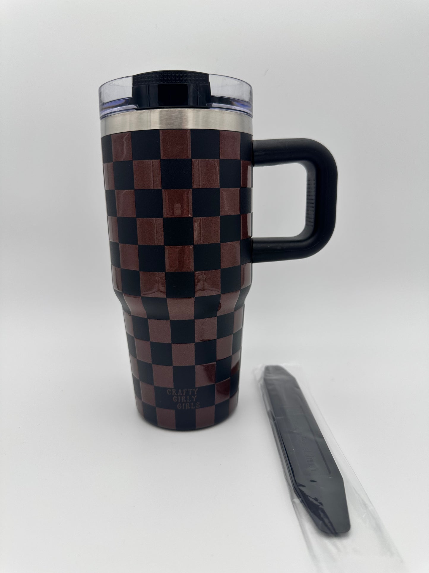 14ooz Kids Leak Proof Tumblers -UV Screen Printed - Checkered, Floral