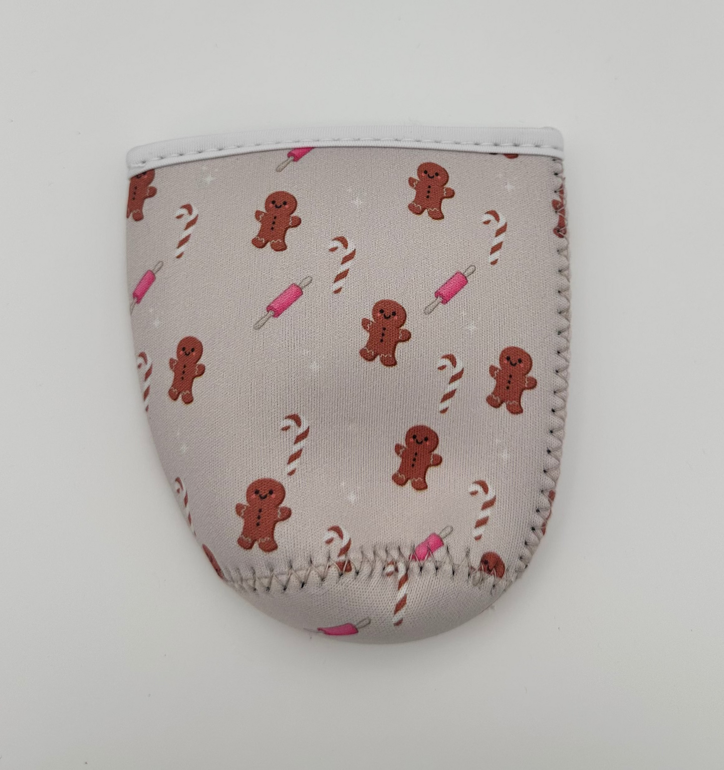 Gingerbread Coffee Sleeve Coozies - Sweat Proof & Cute