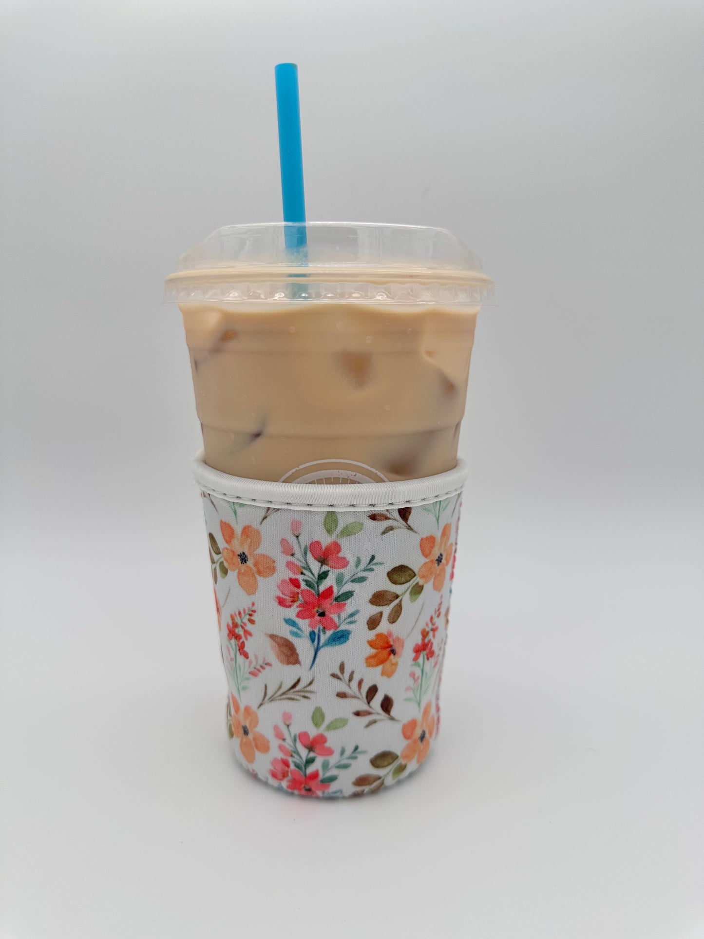 Wildflower Coffee Sleeve Coozies - Sweat Proof & Cute