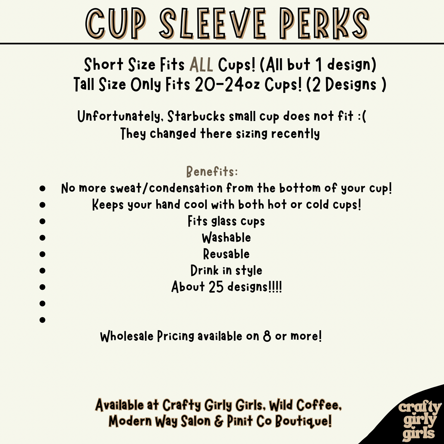 Fall Pumpkins Coffee Sleeve Coozies - Sweat Proof & Cute