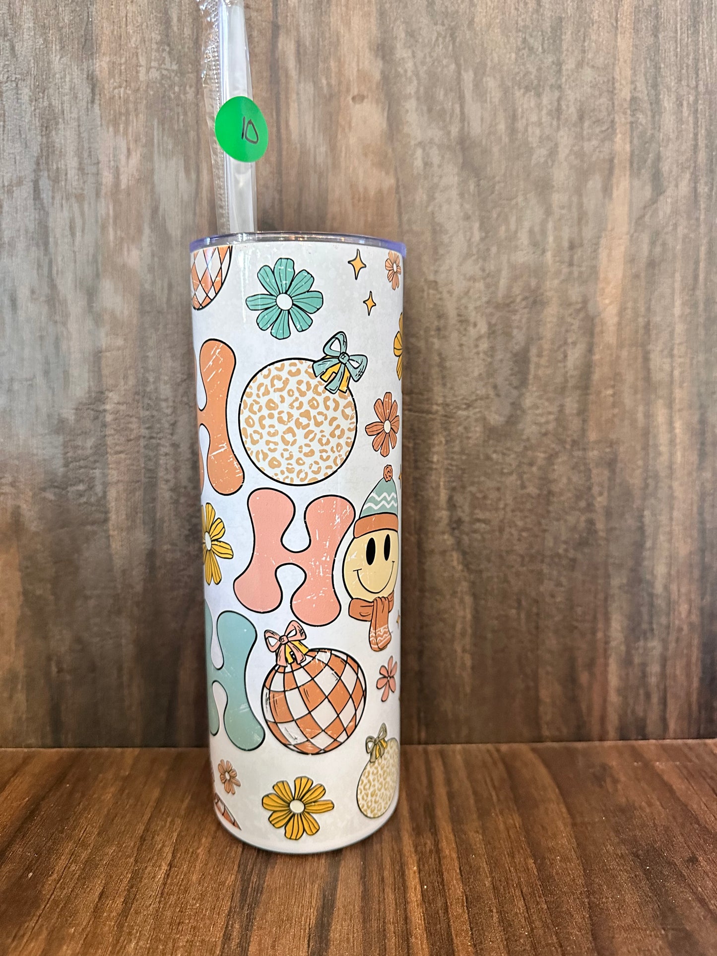 HoHoHo 20oz Stainless Steel Tumbler