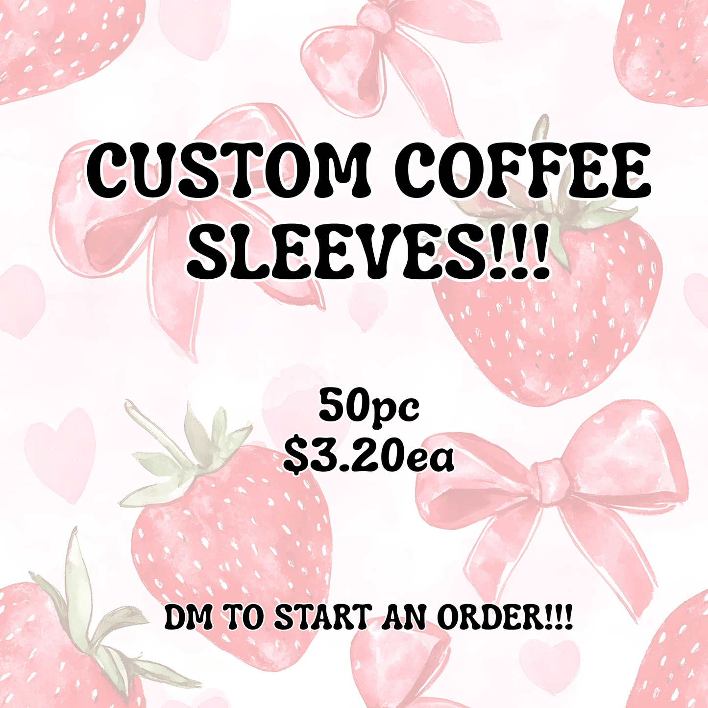 WHOLESALE Coffee Sleeves Coozies - Sweat Proof - 8pc Pack - Drinkware, Bottle, Cup Accessories