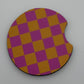 Car Coaster 2pc 1 Pack Set - Foam Polyester -Handmade with Sublimation - Many Designs -1 pack