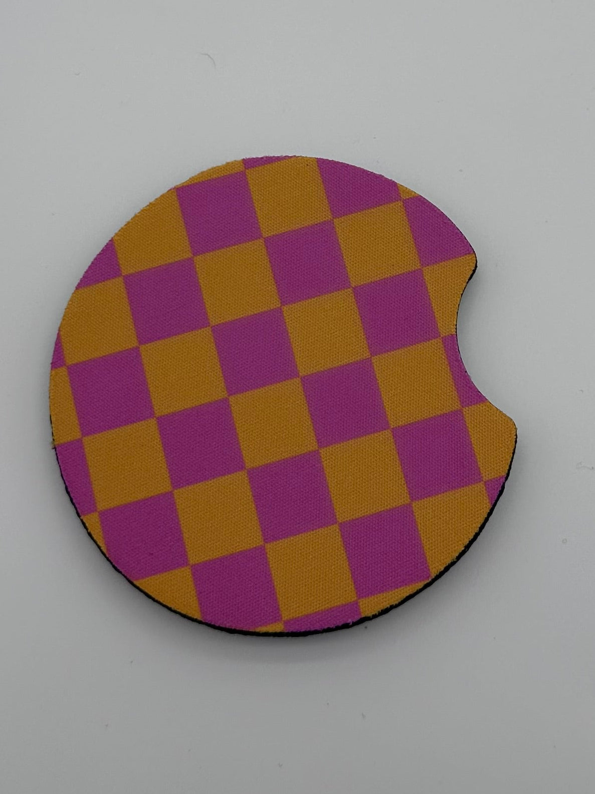 Car Coaster 2pc 1 Pack Set - Foam Polyester -Handmade with Sublimation - Many Designs -1 pack