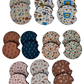 Wholesale 8 pack-  Car Coaster 2pc Set- Unpackaged - Foam Polyester -Made with sublimation - Many Designs