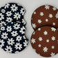 Wholesale 8 pack-  Car Coaster 2pc Set- Unpackaged - Foam Polyester -Made with sublimation - Many Designs