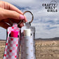 Chapstick Holder Keychain! With or without chapstick