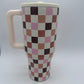 32oz Leak Proof Tumblers - UV Screen Printed - Checkered, Floral, Western, Bows, Fall & Christmas