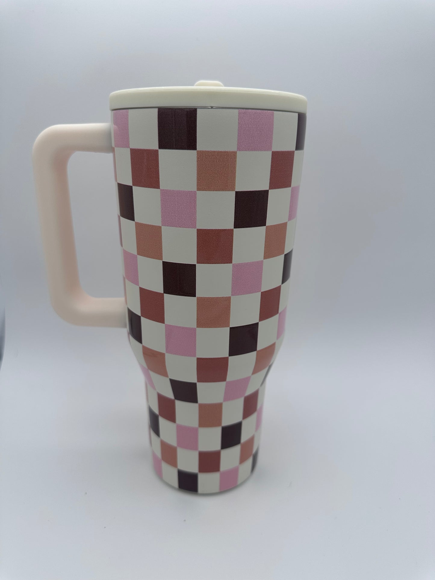 32oz Leak Proof Tumblers - UV Screen Printed - Checkered, Floral, Western, Bows, Fall & Christmas