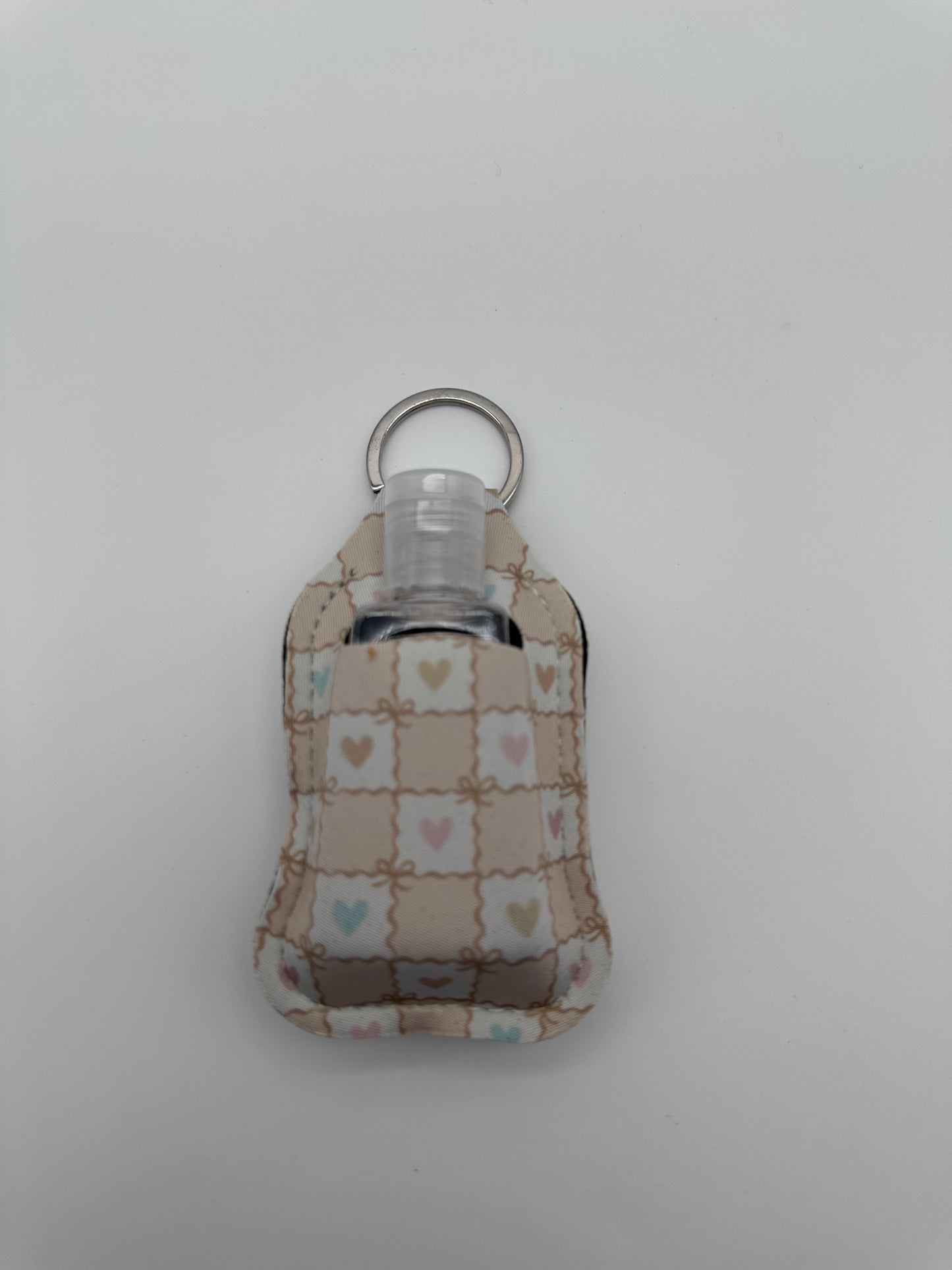 Hand Sanitizer Holder Keychain - Sanitizer Included