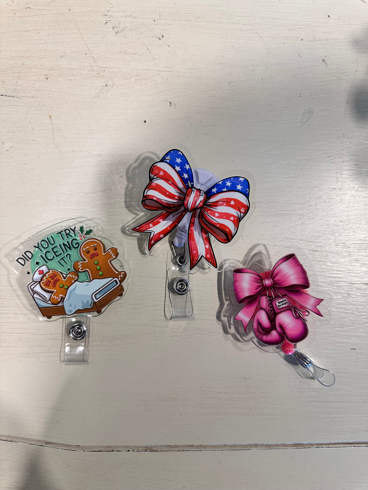 Nurse Badge Reels & Keychains