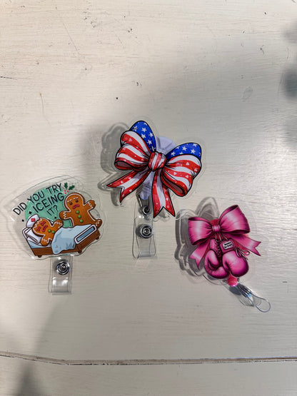 Nurse Badge Reels & Keychains