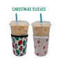 Gingerbread Coffee Sleeve Coozies - Sweat Proof & Cute