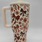 32oz Leak Proof Tumblers - UV Screen Printed - Checkered, Floral, Fall & Christmas