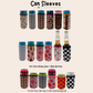 12oz Can Sleeve | 1pc| Fits Slim + Regular Soda Cans | Cute Reusable Drink Cooler