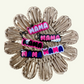 Acrylic Mama Keychains - Checkered, Neutral, Bright Design