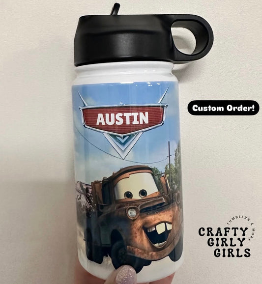 Mater Kids Tumbler - 12oz Stainless Steel w/ name
