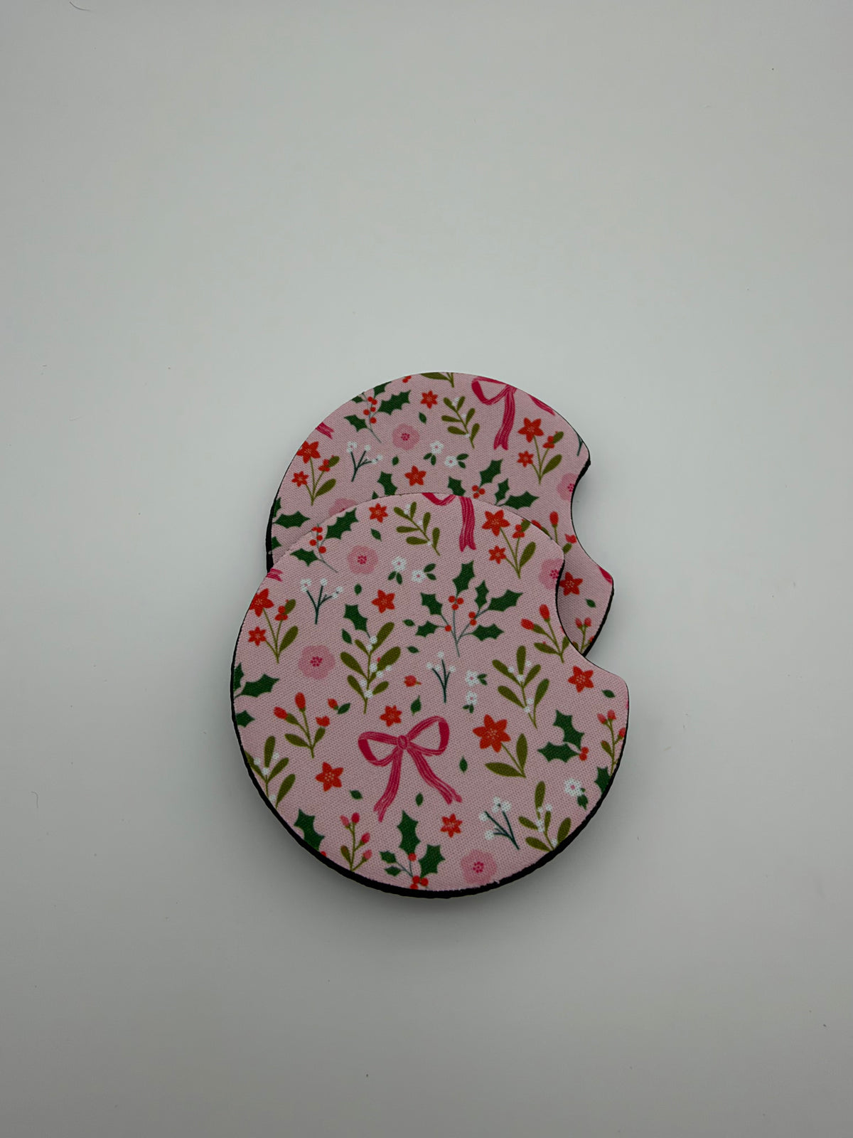 Car Coaster 2pc 1 Pack Set - Foam Polyester -Handmade with Sublimation - Many Designs -1 pack