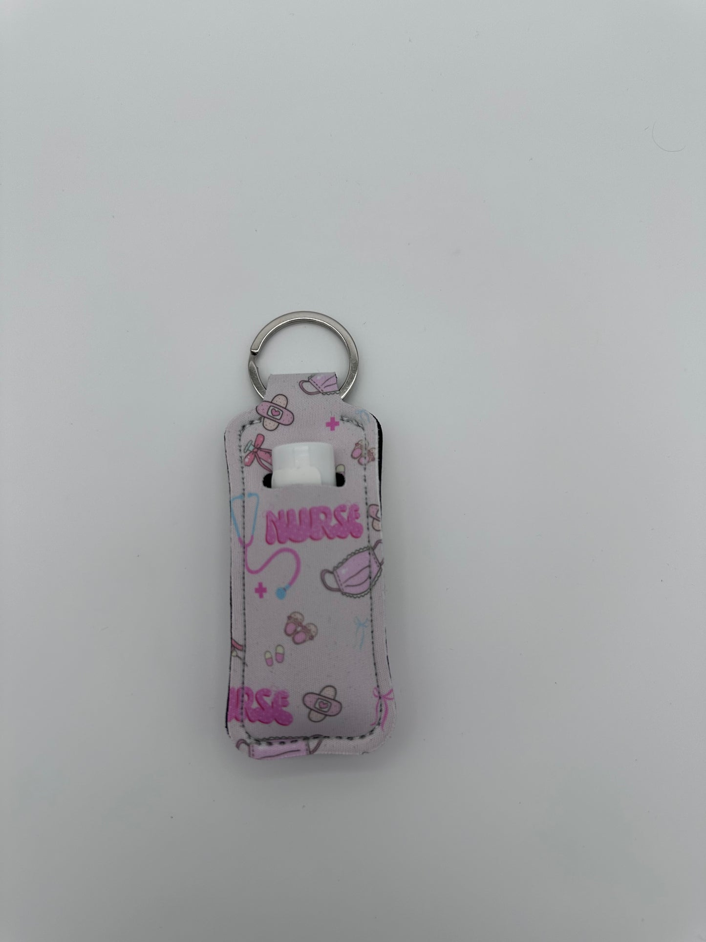 Chapstick Holder Keychain - W/ or W/out Chapstick