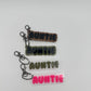 AUNTIE ACRYLIC KEYCHAIN - COLORFUL
