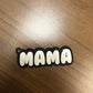 Acrylic Mama Keychains - Checkered, Neutral, Bright Design
