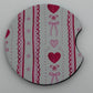Car Coaster 2pc 1 Pack Set - Foam Polyester -Handmade with Sublimation - Many Designs -1 pack