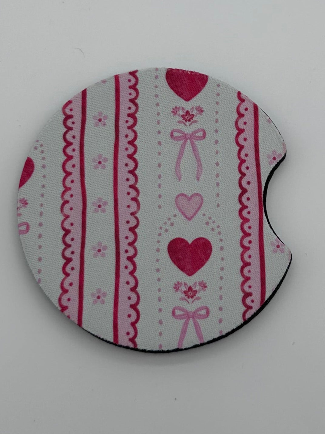 Car Coaster 2pc 1 Pack Set - Foam Polyester -Handmade with Sublimation - Many Designs -1 pack