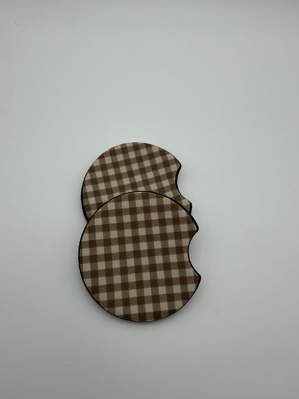 Car Coaster 2pc 1 Pack Set - Foam Polyester -Handmade with Sublimation - Many Designs -1 pack