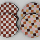 Wholesale 8 pack-  Car Coaster 2pc Set- Unpackaged - Foam Polyester -Made with sublimation - Many Designs