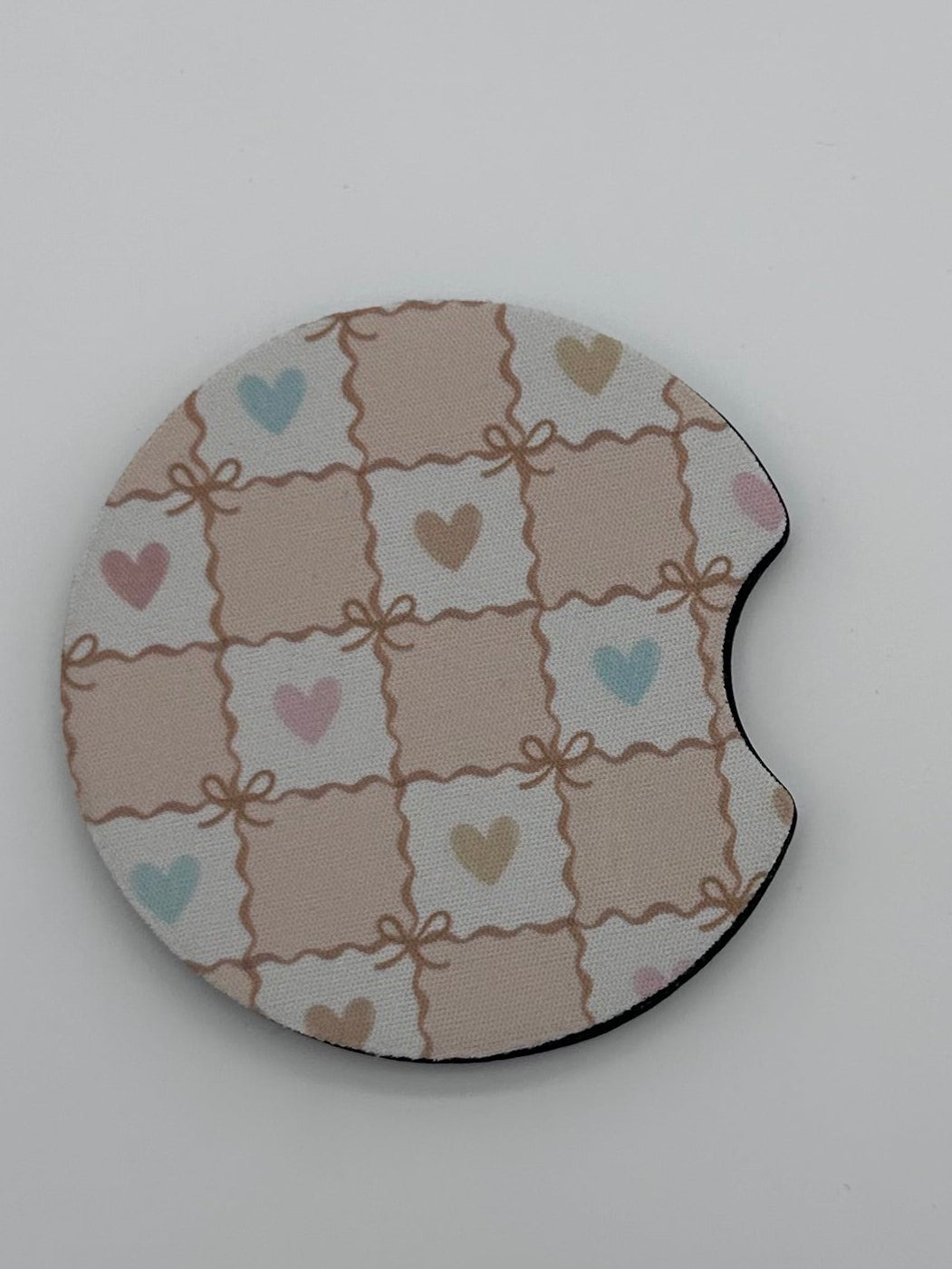 Car Coaster 2pc 1 Pack Set - Foam Polyester -Handmade with Sublimation - Many Designs -1 pack