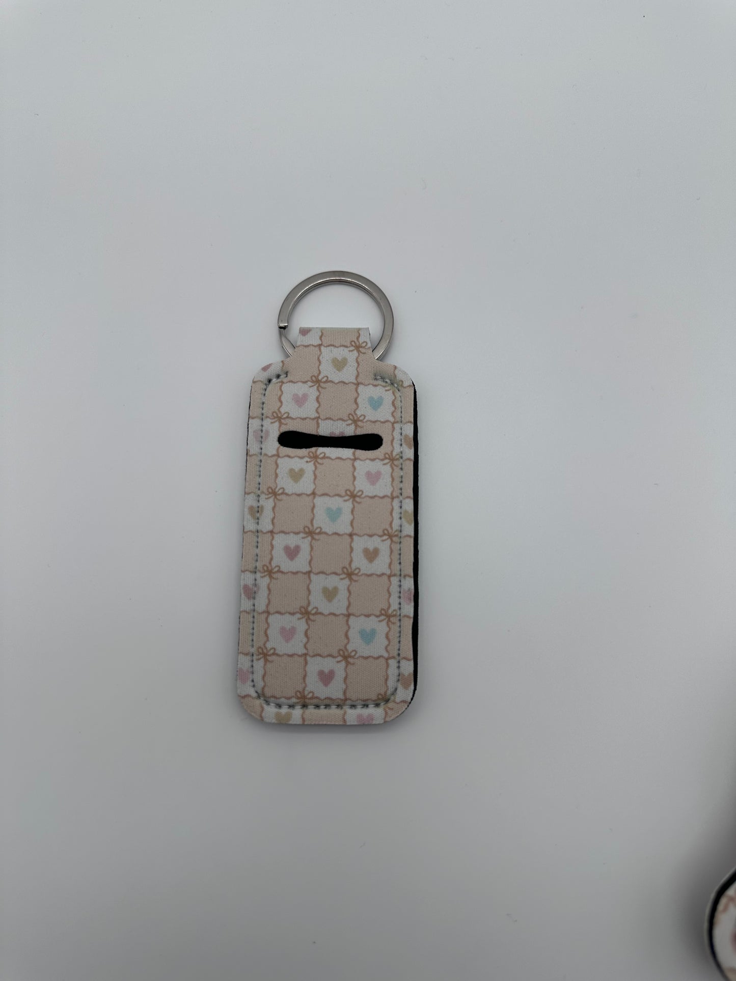 Chapstick Holder Keychain - W/ or W/out Chapstick