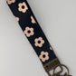 Wrist Keychain Lanyard, Car Fob Holder. Wristlet Keychain, Checkered, Bows, Floral Designs. Canvas Thick Material Durable
