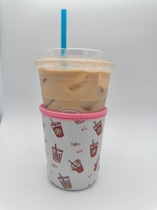 Coffee Lover Coffee Sleeve Coozies - Sweat Proof & Cute