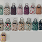 Hand Sanitizer Holder Keychain - Sanitizer Included