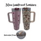 30oz Leakproof Tumbler w/ Removeable Straw