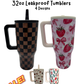 32oz Leak Proof Tumblers - UV Screen Printed - Checkered, Floral, Western, Bows, Fall & Christmas