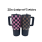 20oz Kids Leak Proof Tumblers -UV Screen Printed with Rubber Bottom