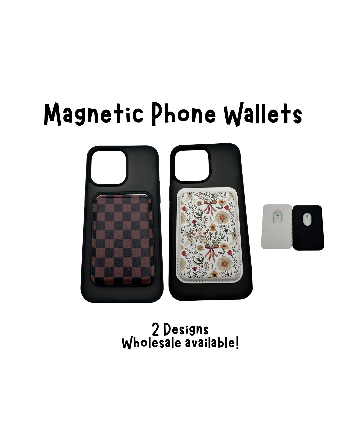 Magnetic Phone Wallet for Phone Case