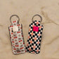 Chapstick Holder Keychain! With or without chapstick