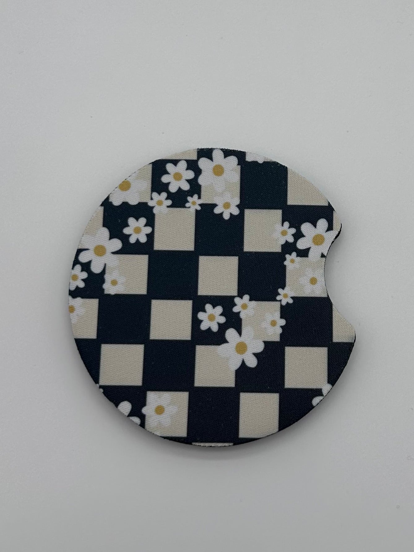 Car Coaster 2pc 1 Pack Set - Foam Polyester -Handmade with Sublimation - Many Designs -1 pack