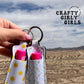 Chapstick Holder Keychain! With or without chapstick