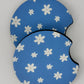 Wholesale 8 pack-  Car Coaster 2pc Set- Unpackaged - Foam Polyester -Made with sublimation - Many Designs